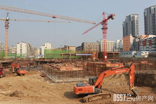 宿州国购广场汴河路步行街a b c d区4月工程进度实拍